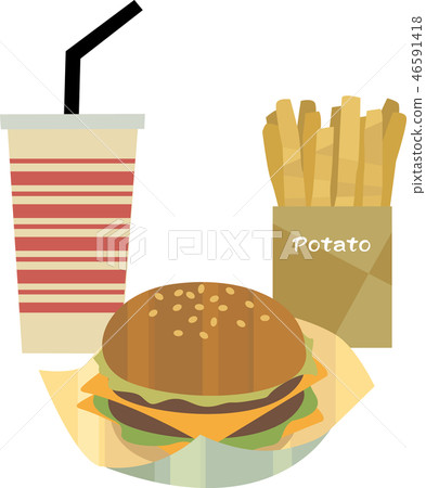 雙層芝士漢堡套裝 雙層芝士漢堡套裝 46591418