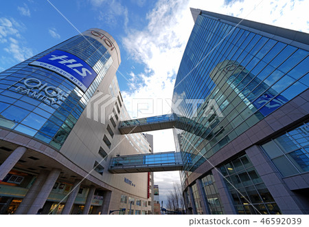 Kawasaki cityscape in Japan View of the cityscape, such as in front of Musashi Kotono mouth station (Mizoguchi station) 46592039