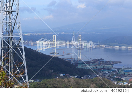 從測量山看見的天鵝Ohashi 從測量山看見的天鵝Ohashi 46592164
