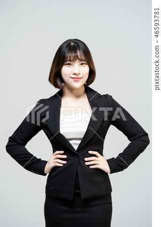 女商人 婦女的 女子 46593781