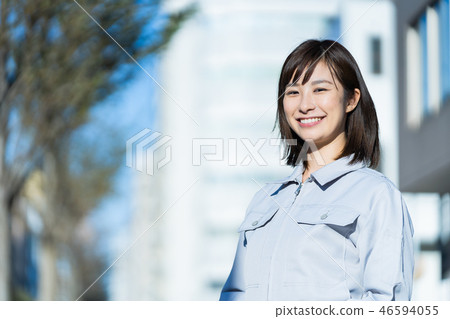女職員職員辦公室街道OL西裝畫象Recruit 女職員職員辦公室街道OL西裝畫象Recruit 46594055