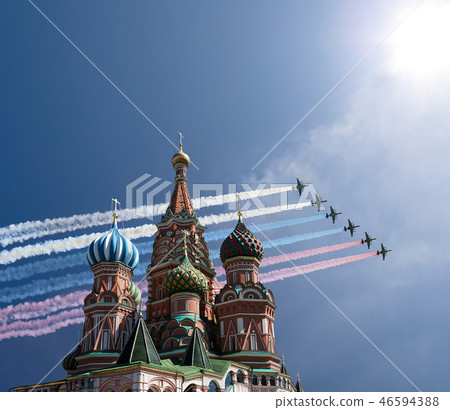 Russian military aircrafts, Moscow, Russia Russian military aircrafts, Moscow, Russia 46594388