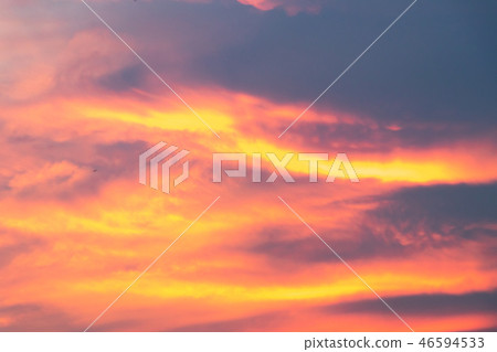 Beautiful cloud sky background in twilight color Beautiful cloud sky background in twilight color 46594533
