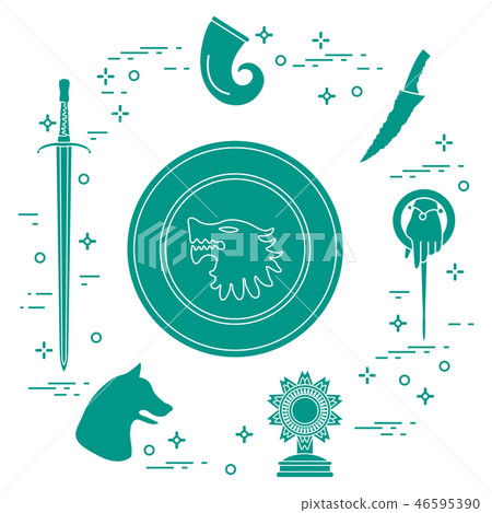 Symbols of the fantasy television series 46595390