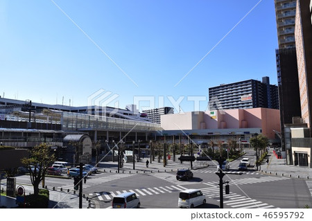 千葉縣八千代綠丘站北口街景 千葉縣八千代綠丘站北口街景 46595792