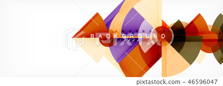 Modern geometric abstract background Modern geometric abstract background 46596047