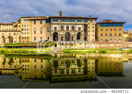 Uffizi Gallery in Florence, Tuscany, Italy 46596711