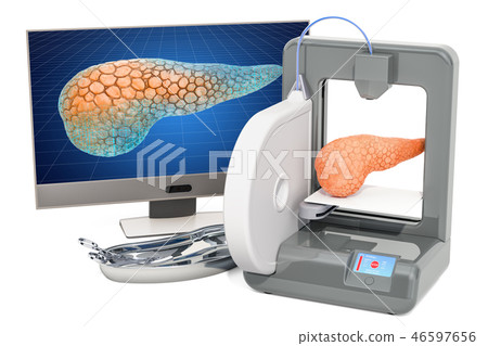 Creating artificial pancreas on 3D printer 46597656