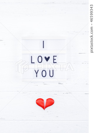 Creative Valentine Day romantic composition Creative Valentine Day romantic composition 46599343