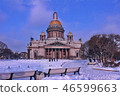 St. Isaac's Cathedral in the winter  46599663