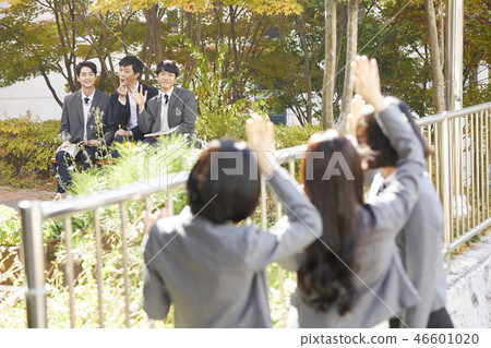 Man, woman, junior high school student, high school student, teacher, Korean Man, woman, junior high school student, high school student, teacher, Korean 46601020