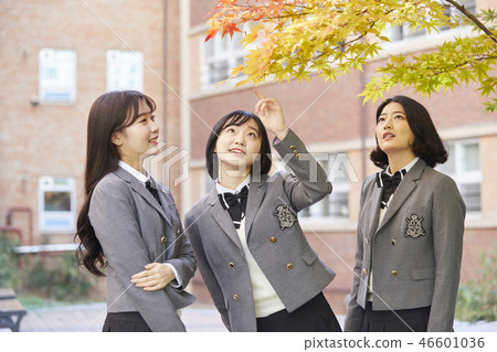 女,初中生,高中生,韓國人 女,初中生,高中生,韓國人 46601036