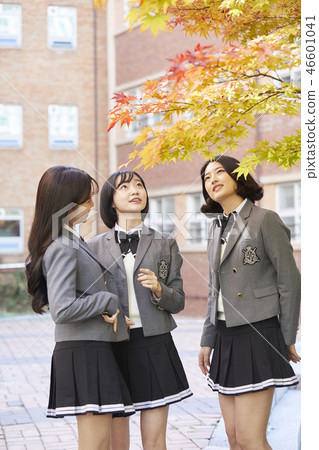 女，初中生，高中生，韓國人 46601041