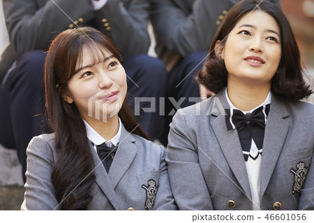 Women, men, junior high school students, high school students, Koreans 46601056