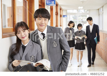 Man, woman, junior high school student, high school student, teacher, Korean Man, woman, junior high school student, high school student, teacher, Korean 46601252