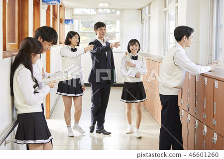 Man, woman, junior high school student, high school student, teacher, Korean Man, woman, junior high school student, high school student, teacher, Korean 46601260
