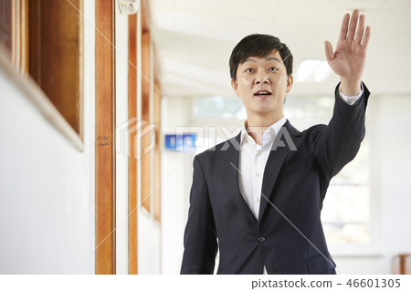 Man, teacher, korean Man, teacher, korean 46601305