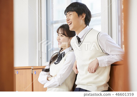 Women, men, junior high school students, high school students, Koreans 46601359