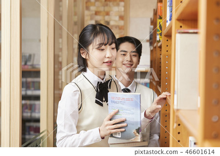 Women, men, junior high school students, high school students, Koreans 46601614