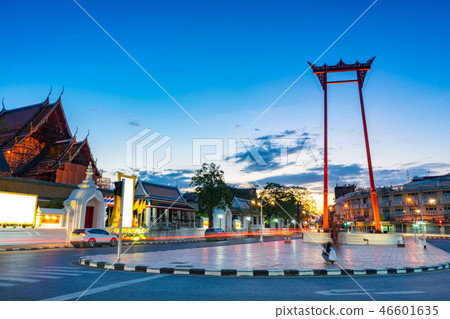 The Giant Swing long exposure at Bangkok, Thailand The Giant Swing long exposure at Bangkok, Thailand 46601635