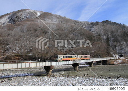 大分線冬天的第4個Himekawa Bridge Ryo 46602005