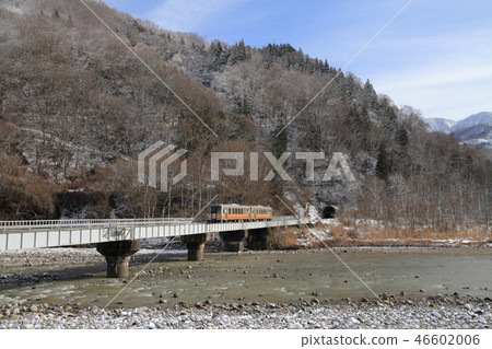 大分線冬天的第4個Himekawa Bridge Ryo 46602006