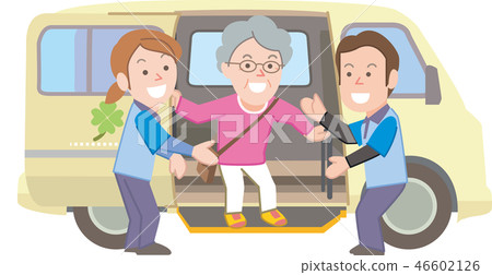 Day service senior woman Day service senior woman 46602126