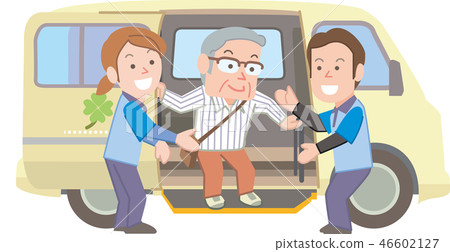 Day service senior man Day service senior man 46602127