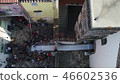 Aero shooting, an old Italian city 46602536