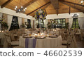 table tiling at the wedding at the restaurant 46602539