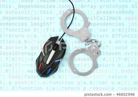 Creative concept of combating computer crime Creative concept of combating computer crime 46602996