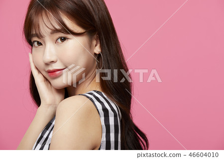 女性肖像系列顏色回 46604010