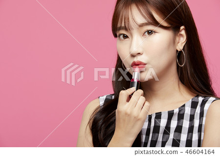 女性美容系列化妝 女性美容系列化妝 46604164