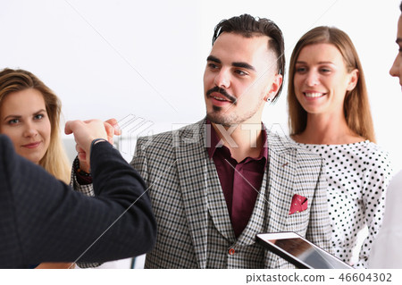 A helper of an Arab businessman organized 46604302