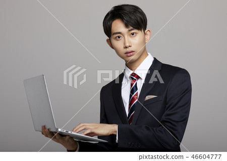 Businessman color back 46604777