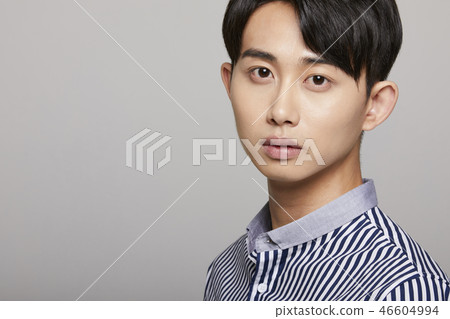 男性肖像系列顏色回 46604994