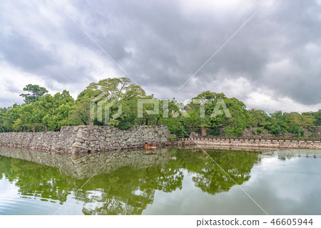 Scenery of Uchibori, Okayama Castle Scenery of Uchibori, Okayama Castle 46605944