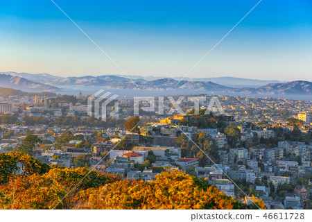 Panoramic view of the San Francisco city. 46611728
