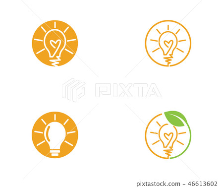 light bulb symbol icon light bulb symbol icon 46613602