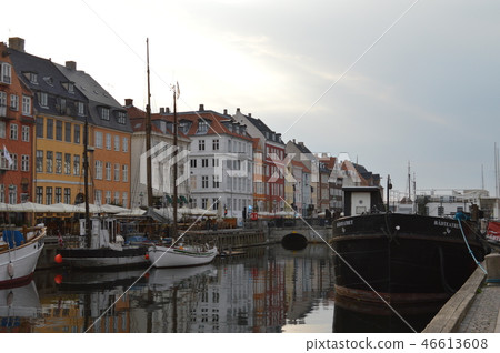 Morning of Denmark, Copenhagen, Nyhavn 46613608