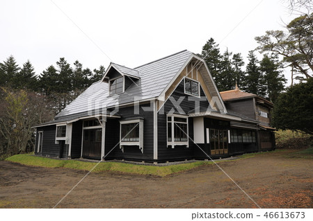 Former Oku Ussu Station Station (After completion of the station repair work 46613673