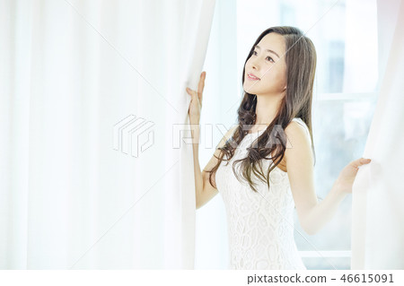 Dress, elegance, young woman Dress, elegance, young woman 46615091