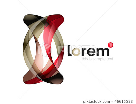 Abstract geometric business icon Abstract geometric business icon 46615558