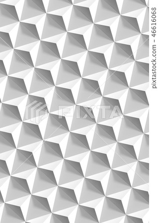 Pyramids over gray wall, vertical background, 3d 46616068