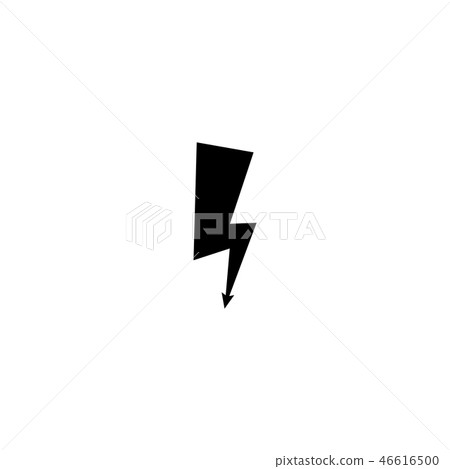 Flash and lightning icon Flash and lightning icon 46616500