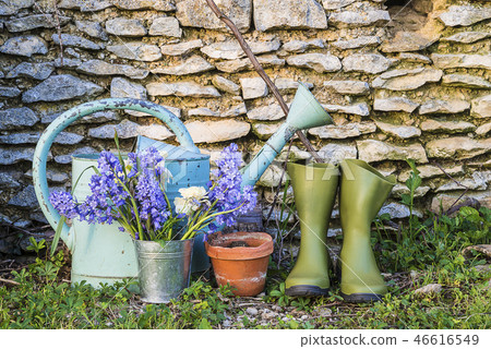 Beautiful spring gardening concept 46616549