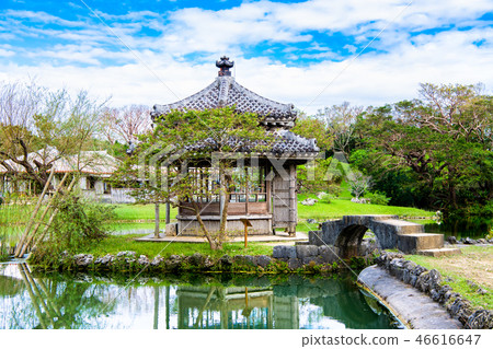 Okinawa Prefecture Naha City Shikinaen Hexagonal Hall Okinawa Prefecture Naha City Shikinaen Hexagonal Hall 46616647