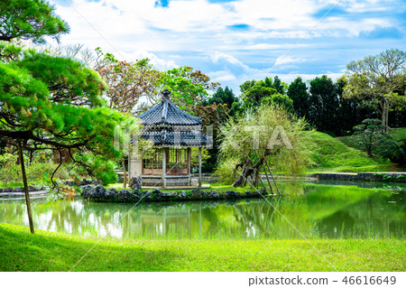 Okinawa Prefecture Naha City Shikinaen Hexagonal Hall 46616649