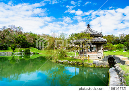 Okinawa Prefecture Naha City Shikinaen Hexagonal Hall Okinawa Prefecture Naha City Shikinaen Hexagonal Hall 46616785