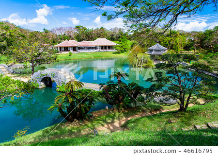 沖繩縣那霸市Shikinaen Shinji Pond 沖繩縣那霸市Shikinaen Shinji Pond 46616795